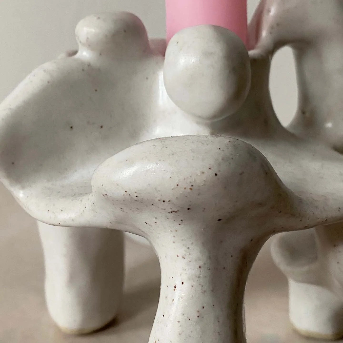 QUARRY /NW Candleholders- Off White