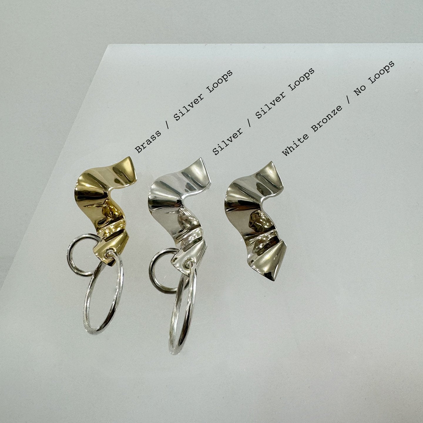 Elbe Earring with or without Loops