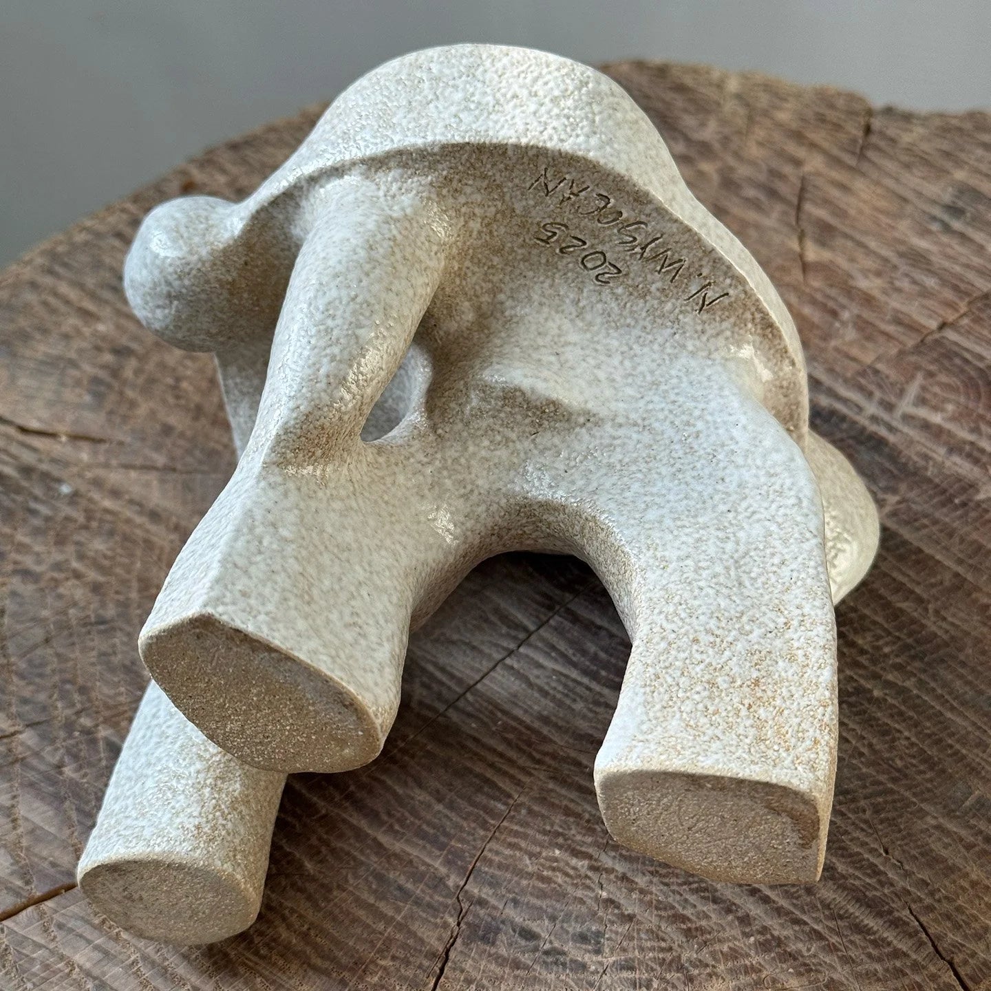 QUARRY /NW Candleholders- Lightly Textured White
