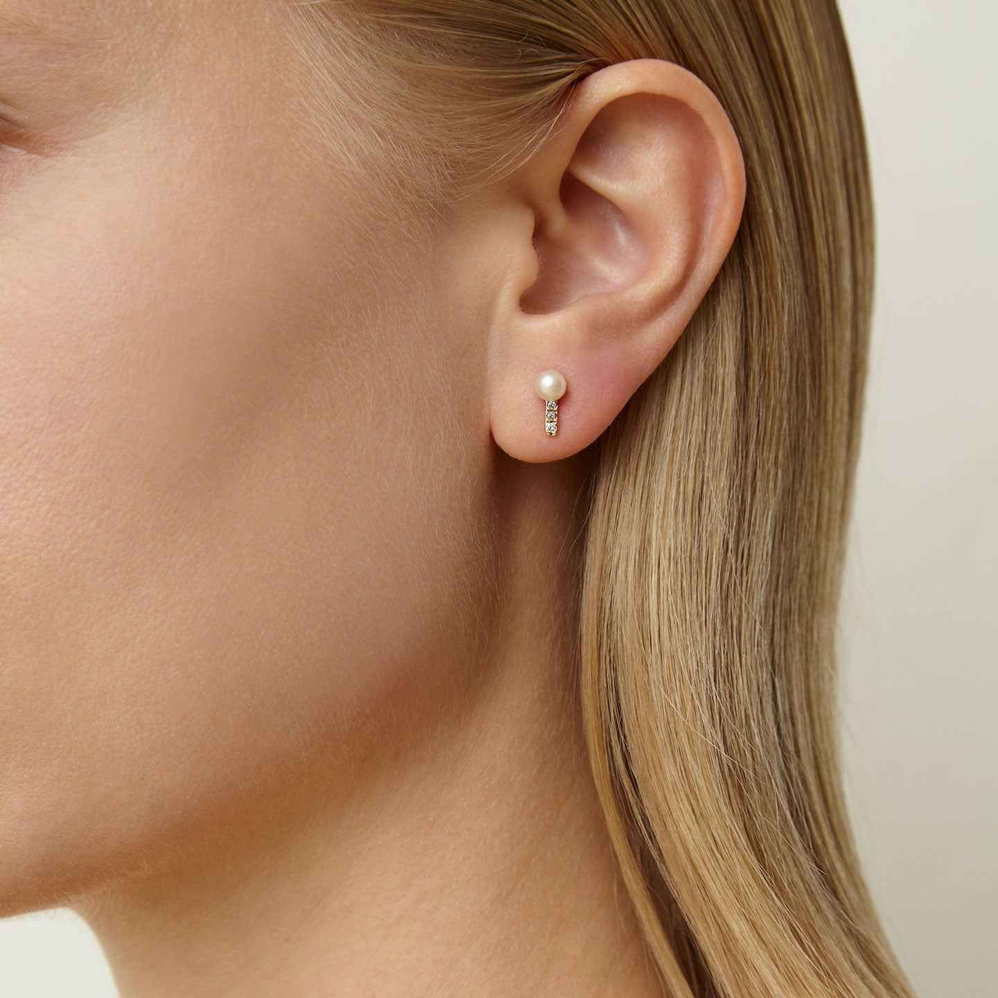 Asar Single Bar Earring-Original