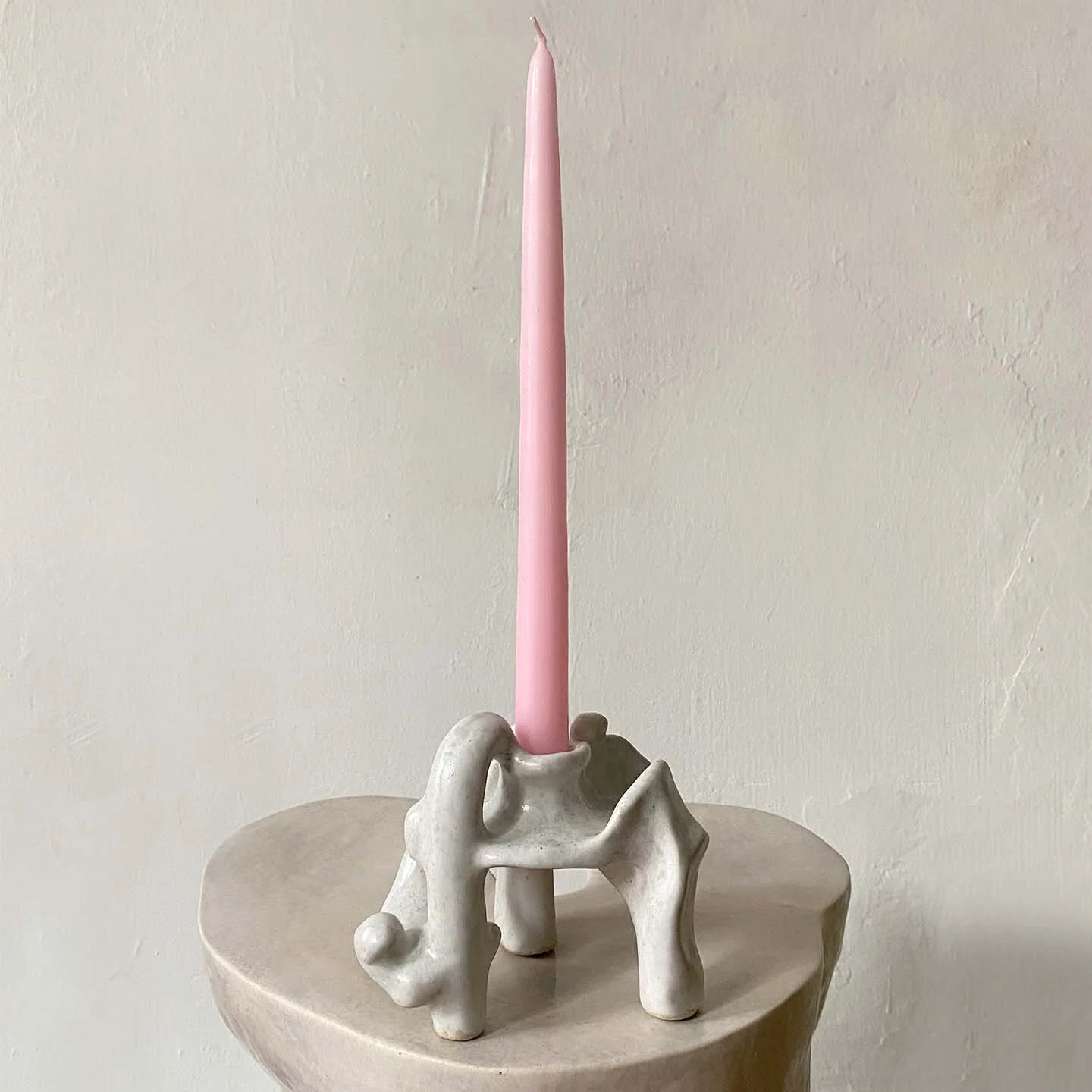 QUARRY /NW Candleholders- Off White
