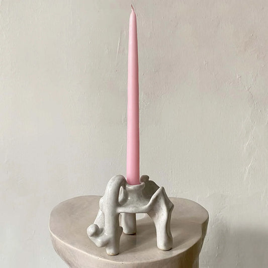 QUARRY /NW Candleholders- Off White