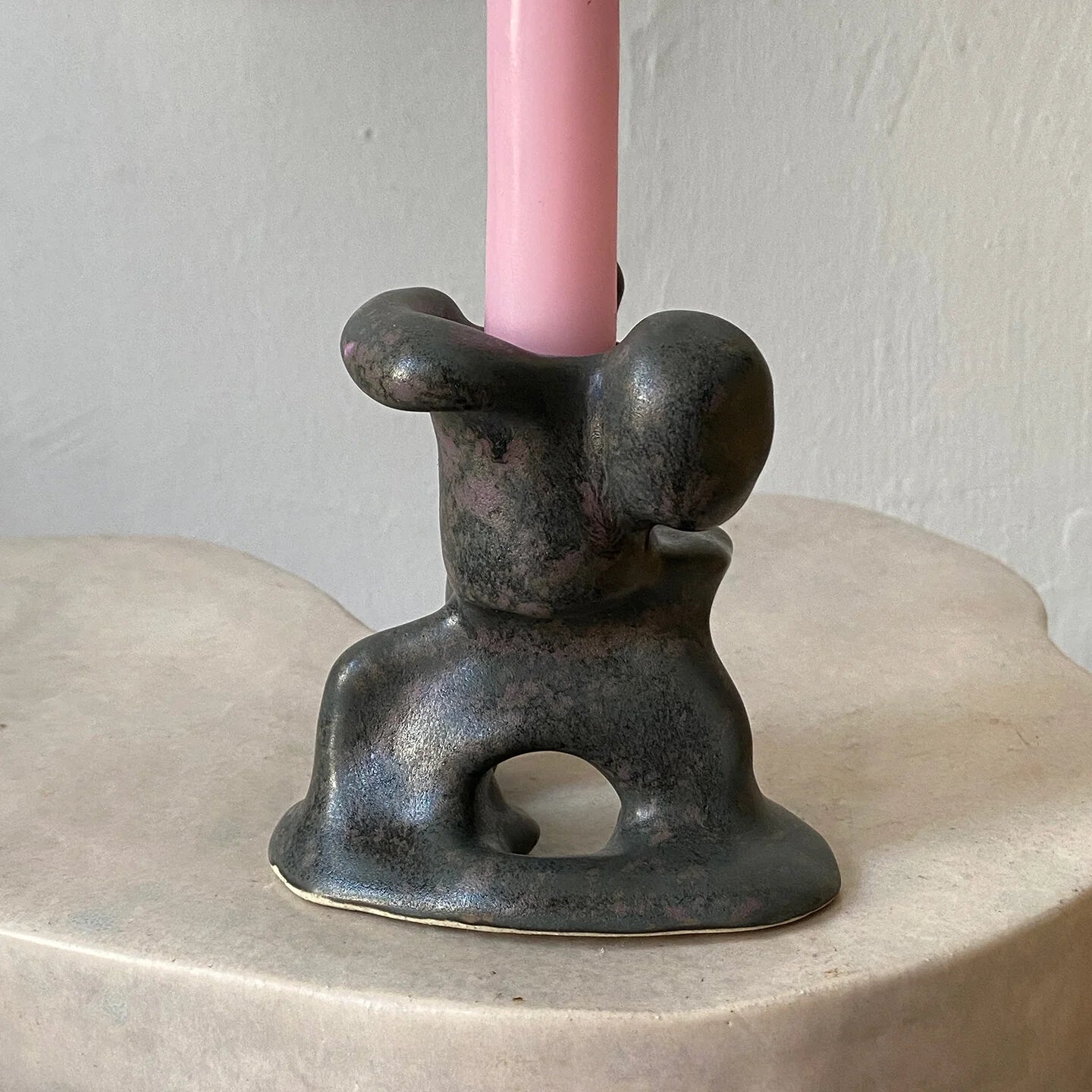 QUARRY /NW Candleholders- Dark Gray