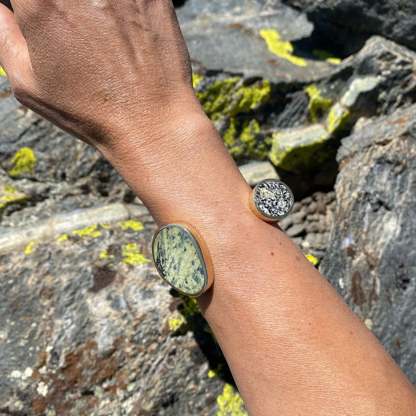 Double Jaspe Cuff