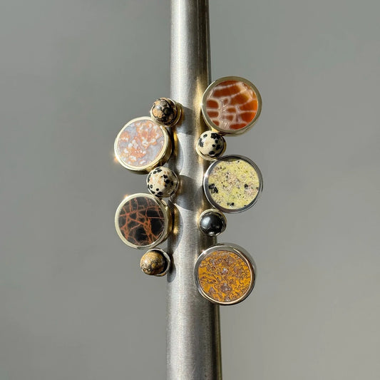Jaspe Double Ring