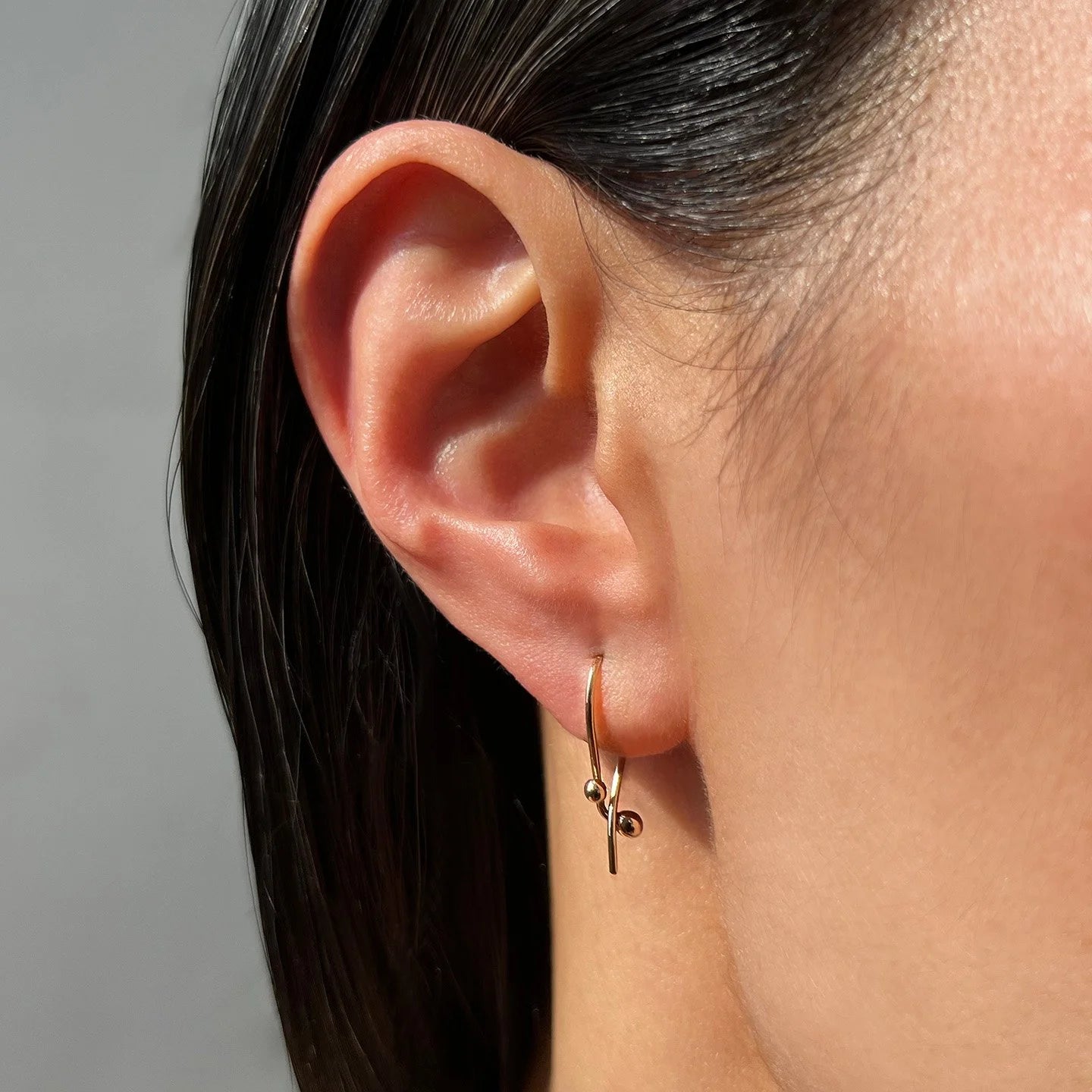 Triptych Balance Earring