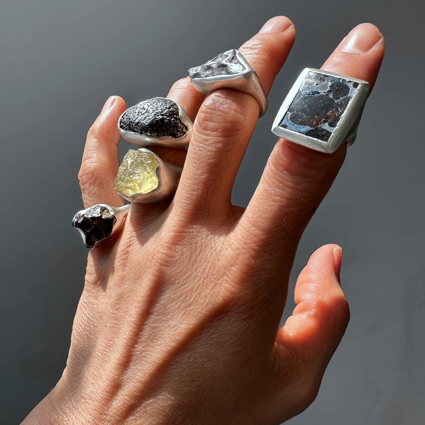 Libyan Desert Glass Ring-A