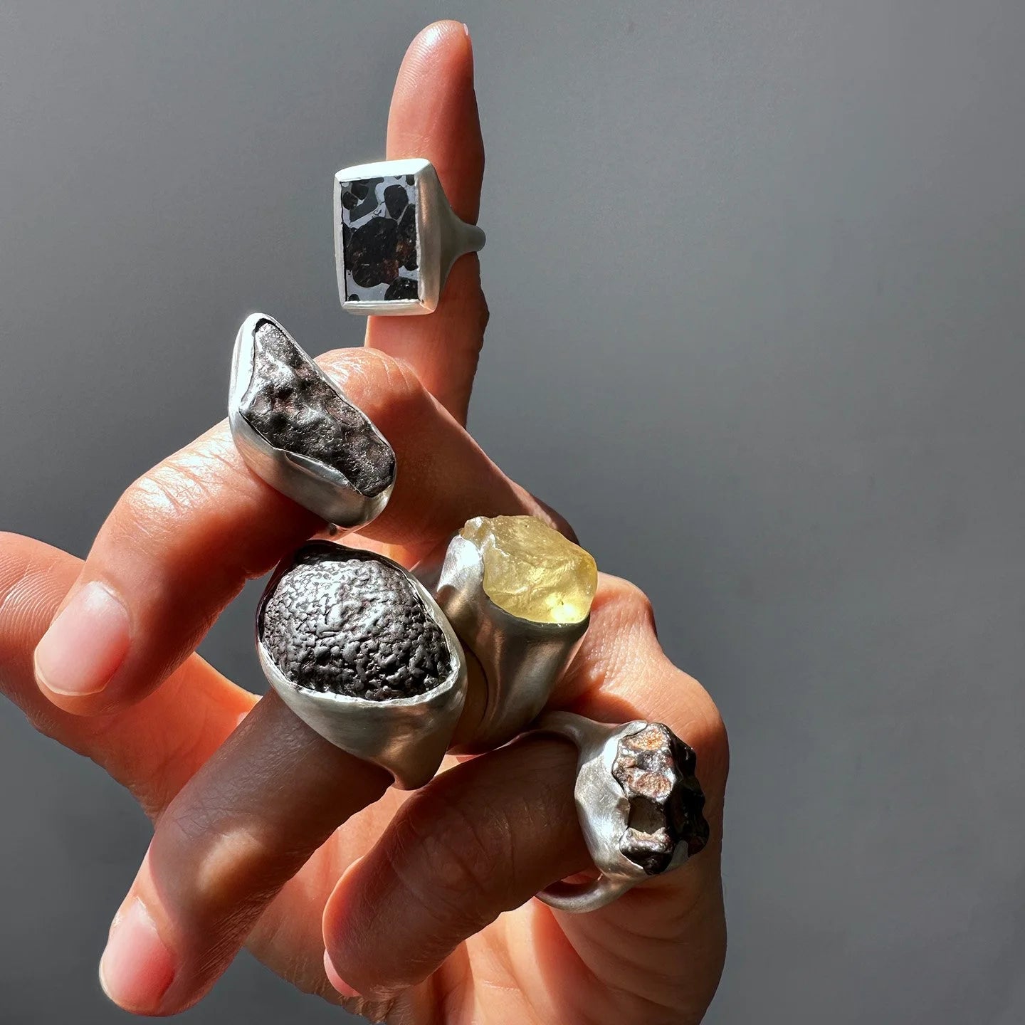 Sikhote-Alin Meterorite Ring- A