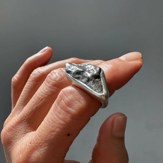 Sikhote-Alin Meterorite Ring- A
