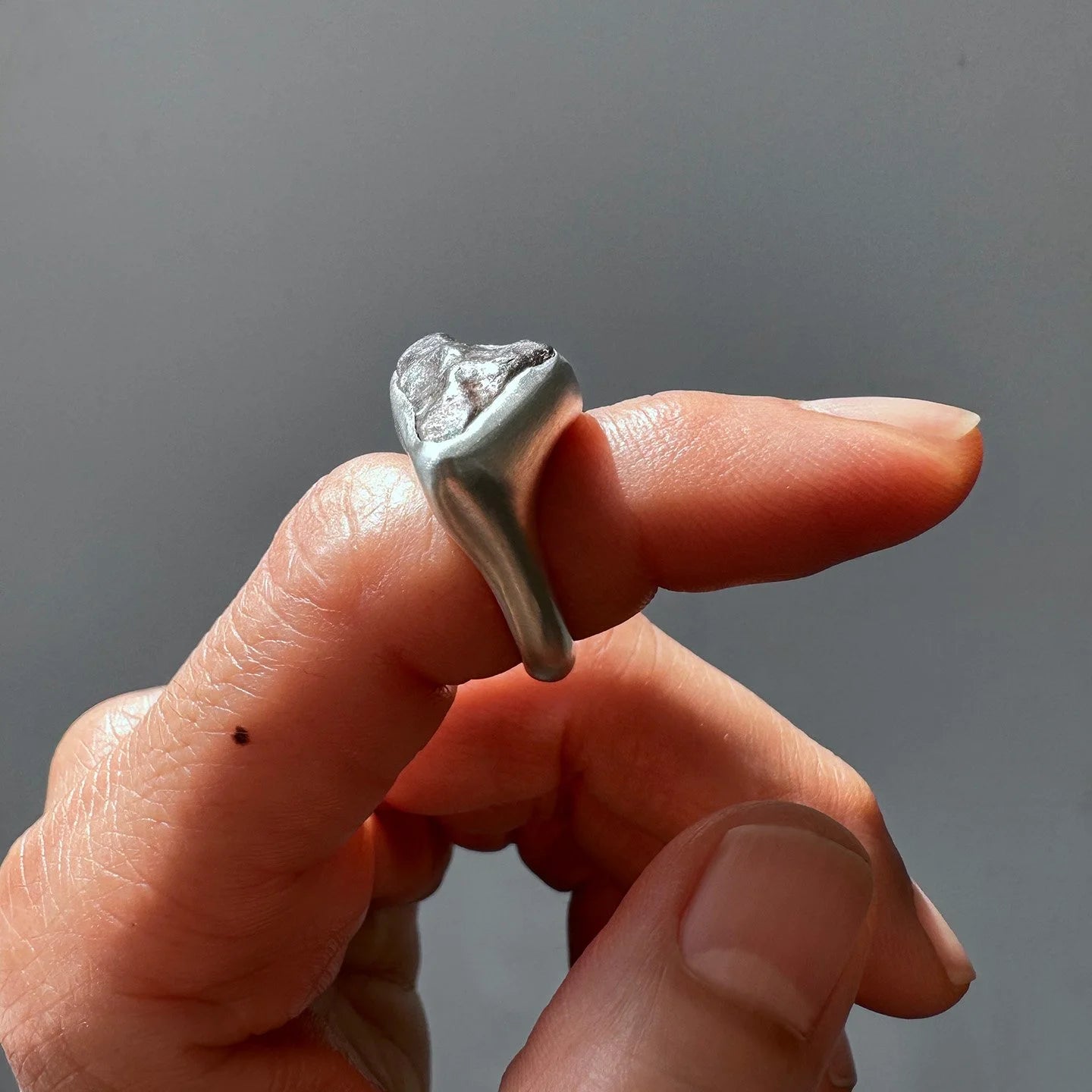 Sikhote-Alin Meterorite Ring- A
