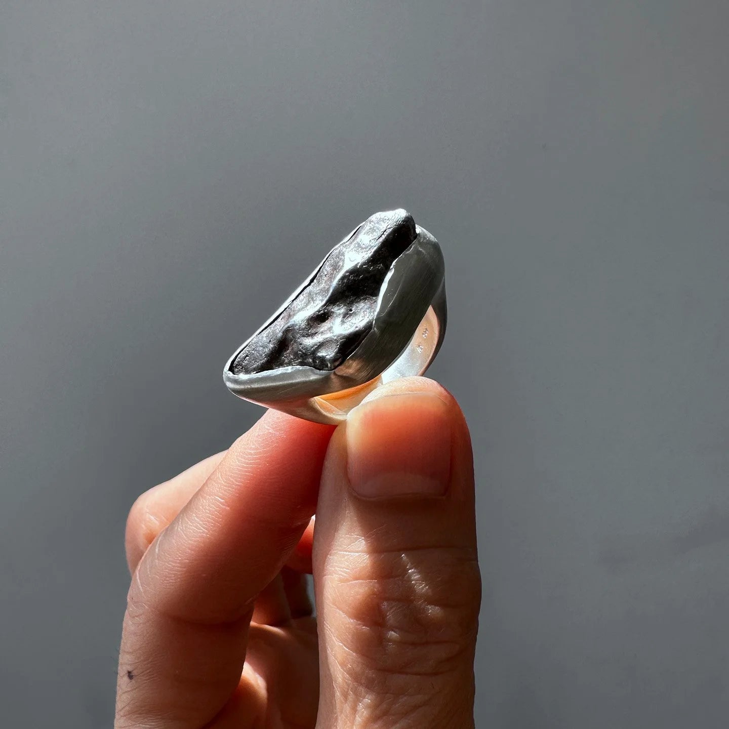 Sikhote-Alin Meterorite Ring- A