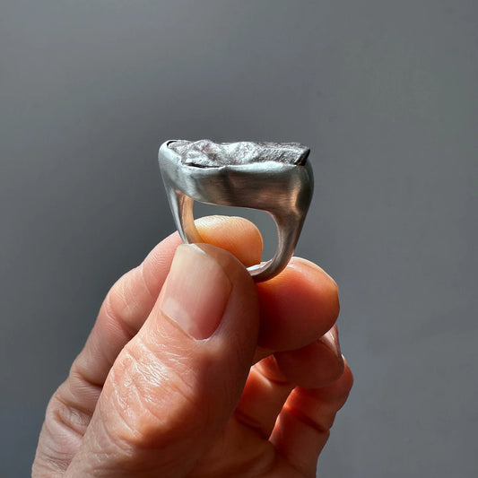Sikhote-Alin Meterorite Ring- A