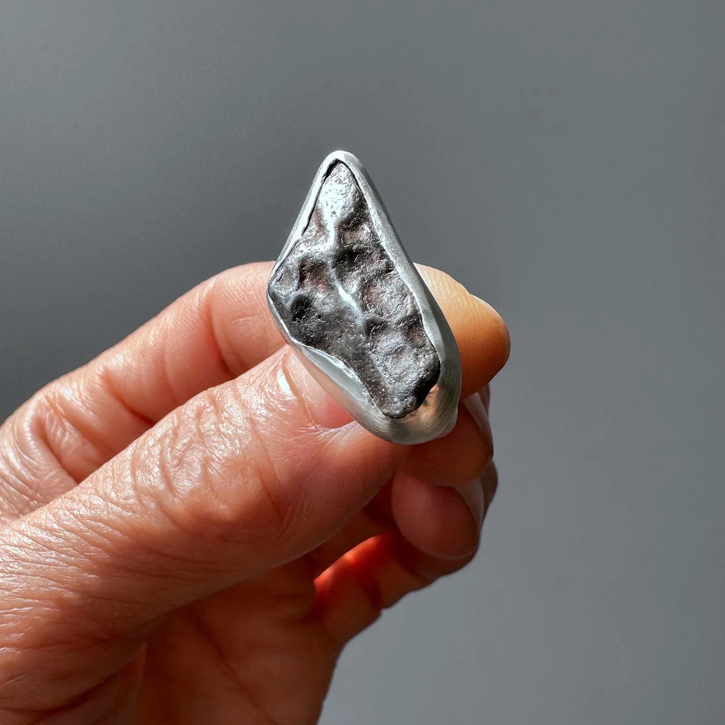 Sikhote-Alin Meterorite Ring- A