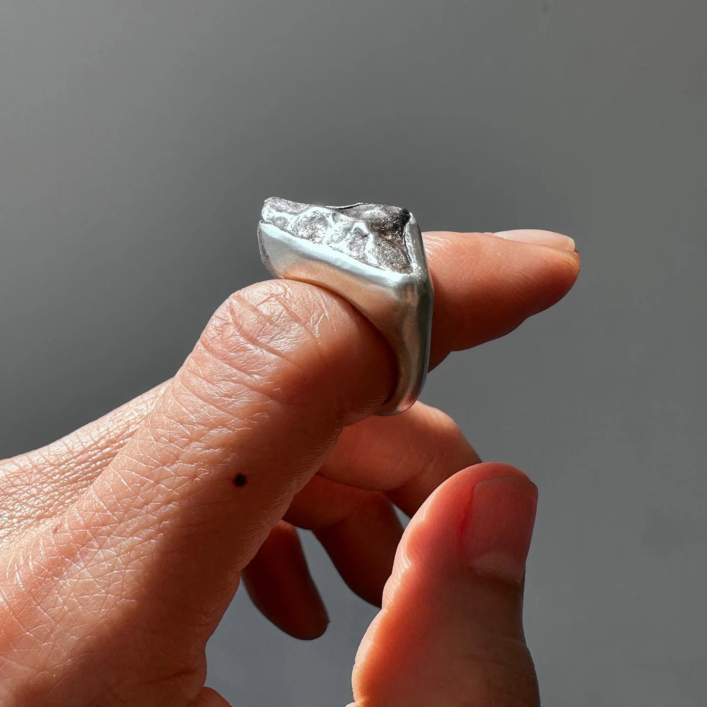 Sikhote-Alin Meterorite Ring- A