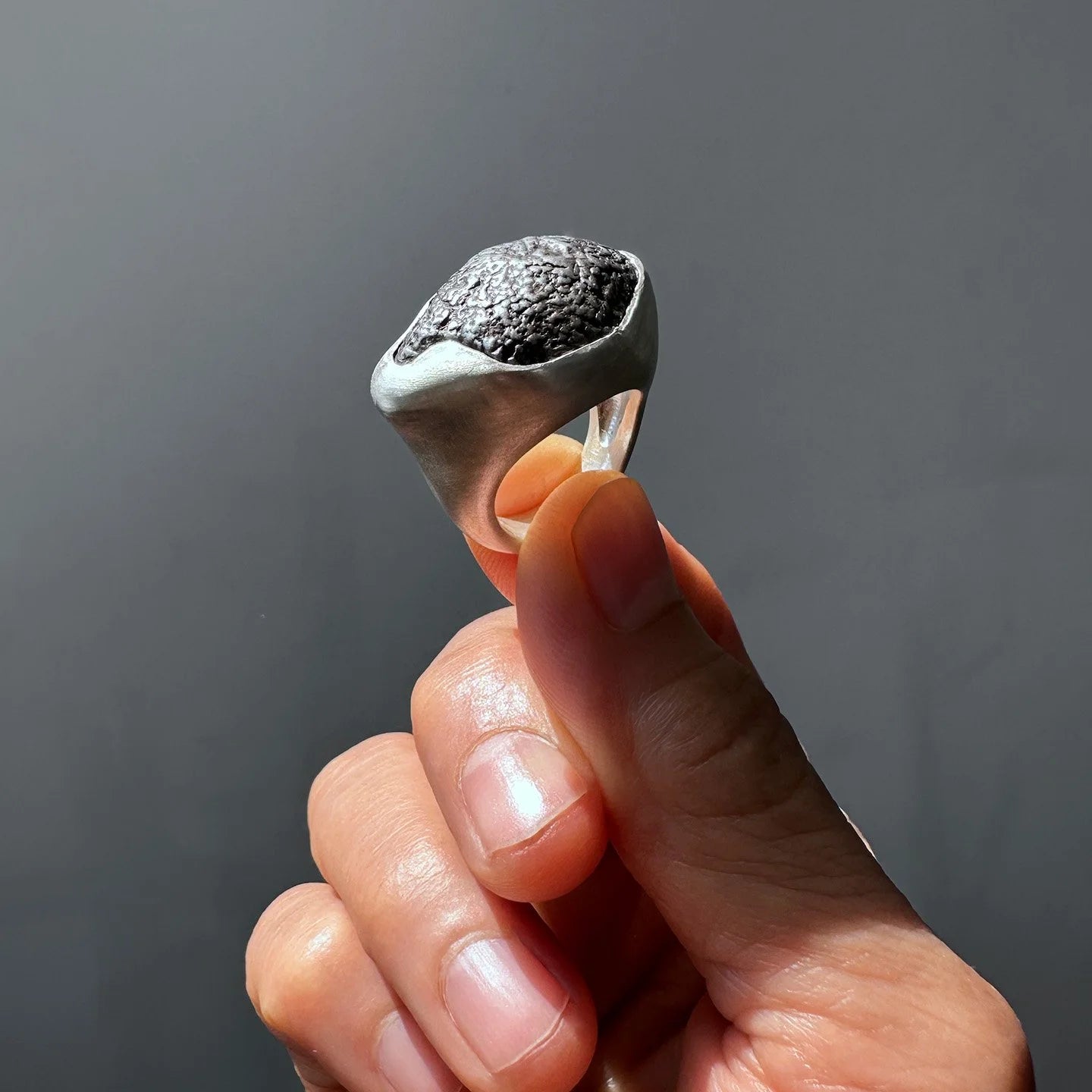 Sikhote-Alin Meterorite Ring- C