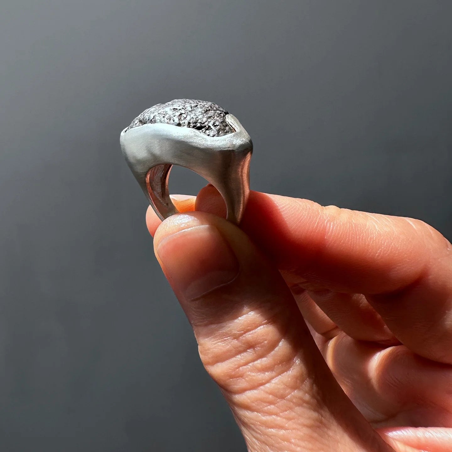 Sikhote-Alin Meterorite Ring- C