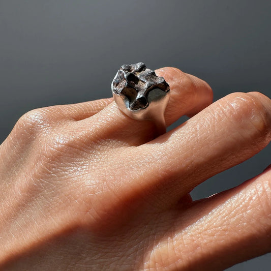 Sikhote-Alin Meterorite Ring- B