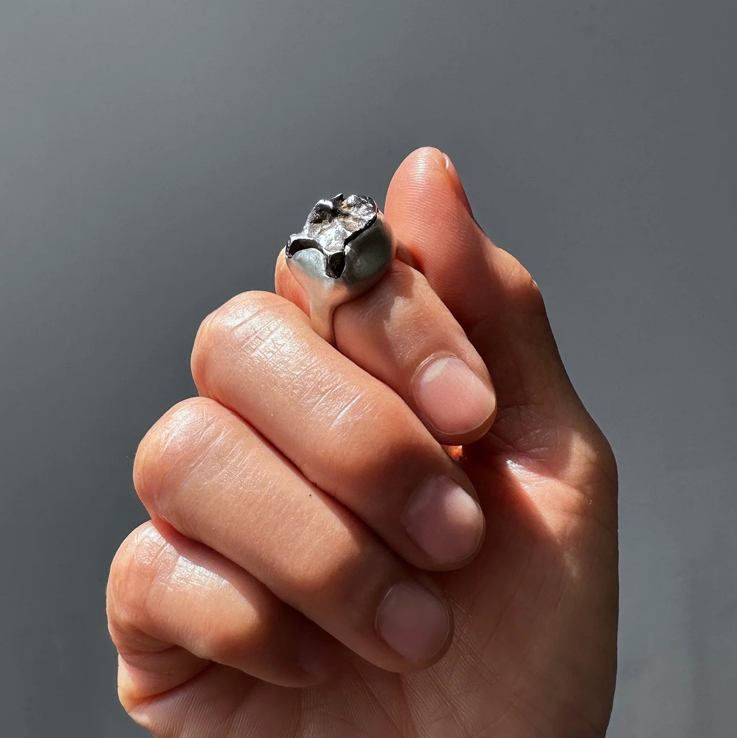 Sikhote-Alin Meterorite Ring- B