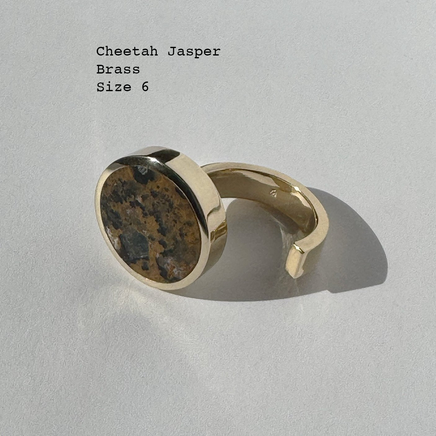 Jaspe Single Ring
