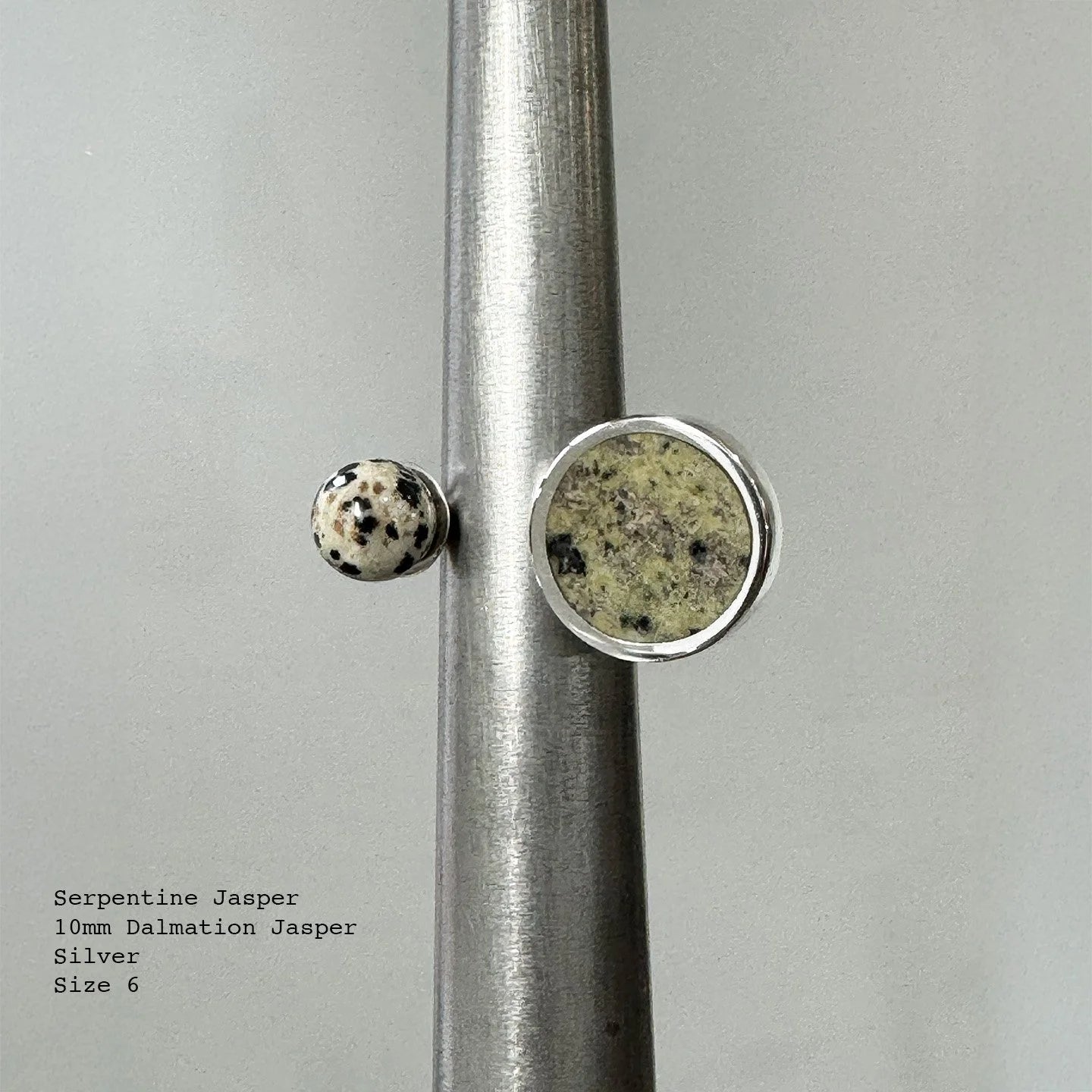 Jaspe Double Ring