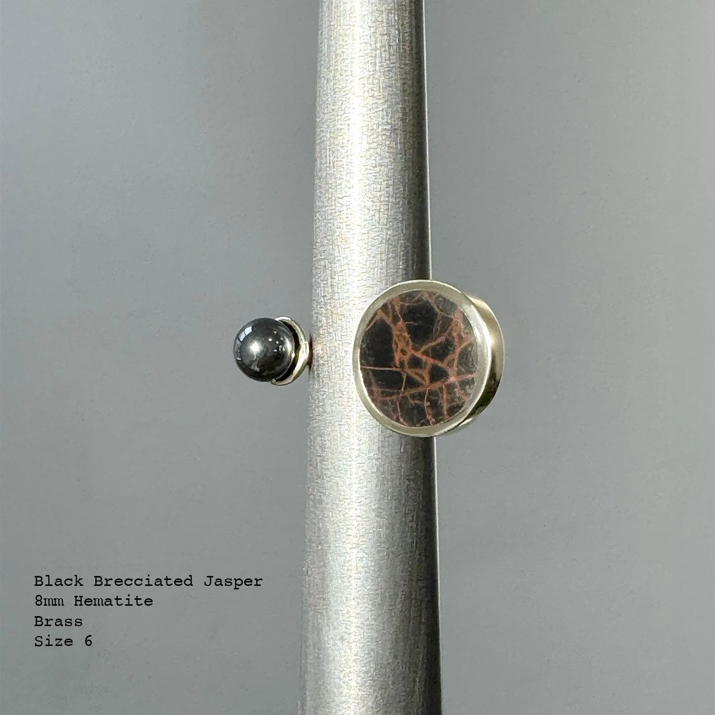 Jaspe Double Ring