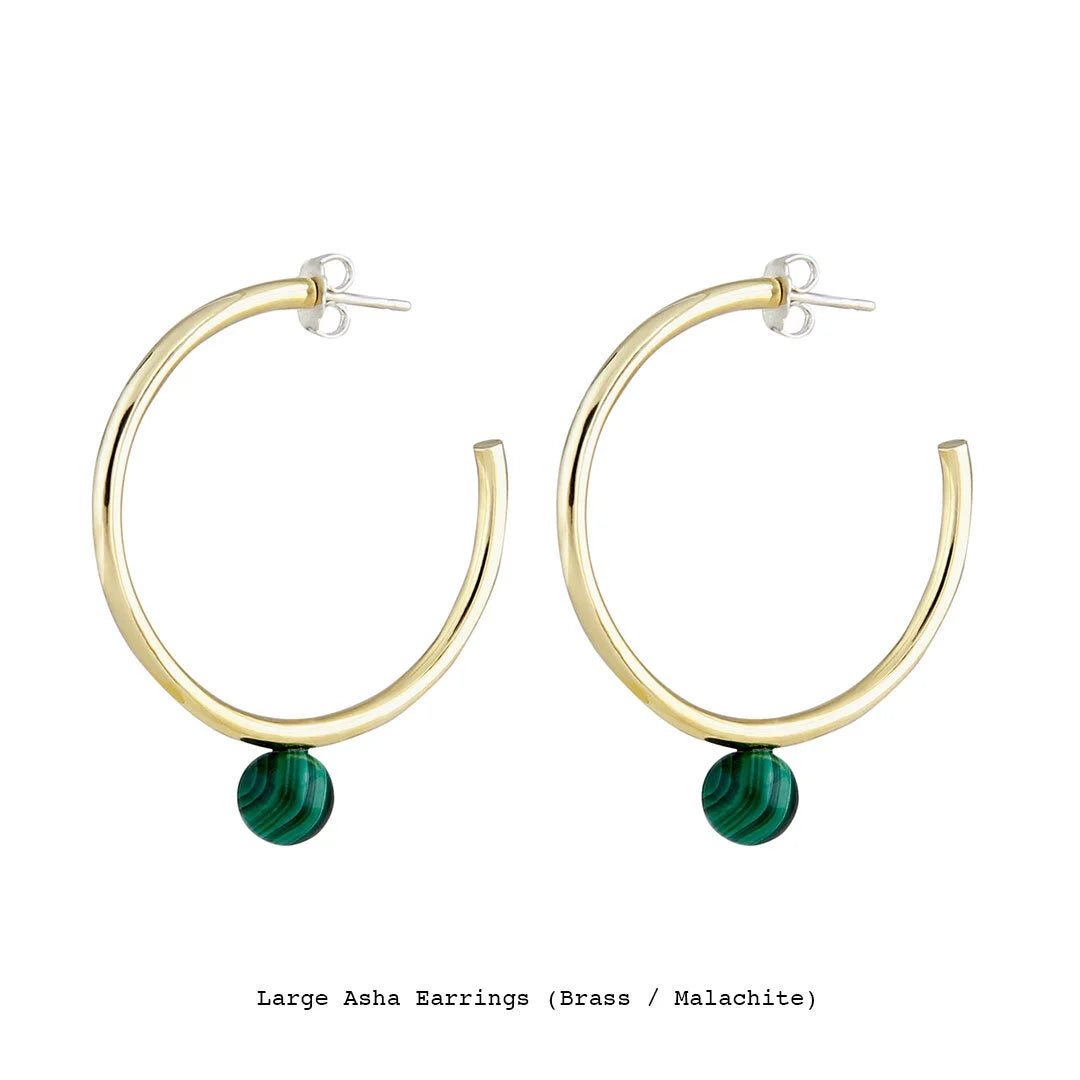Asha Earring: Medium-KP
