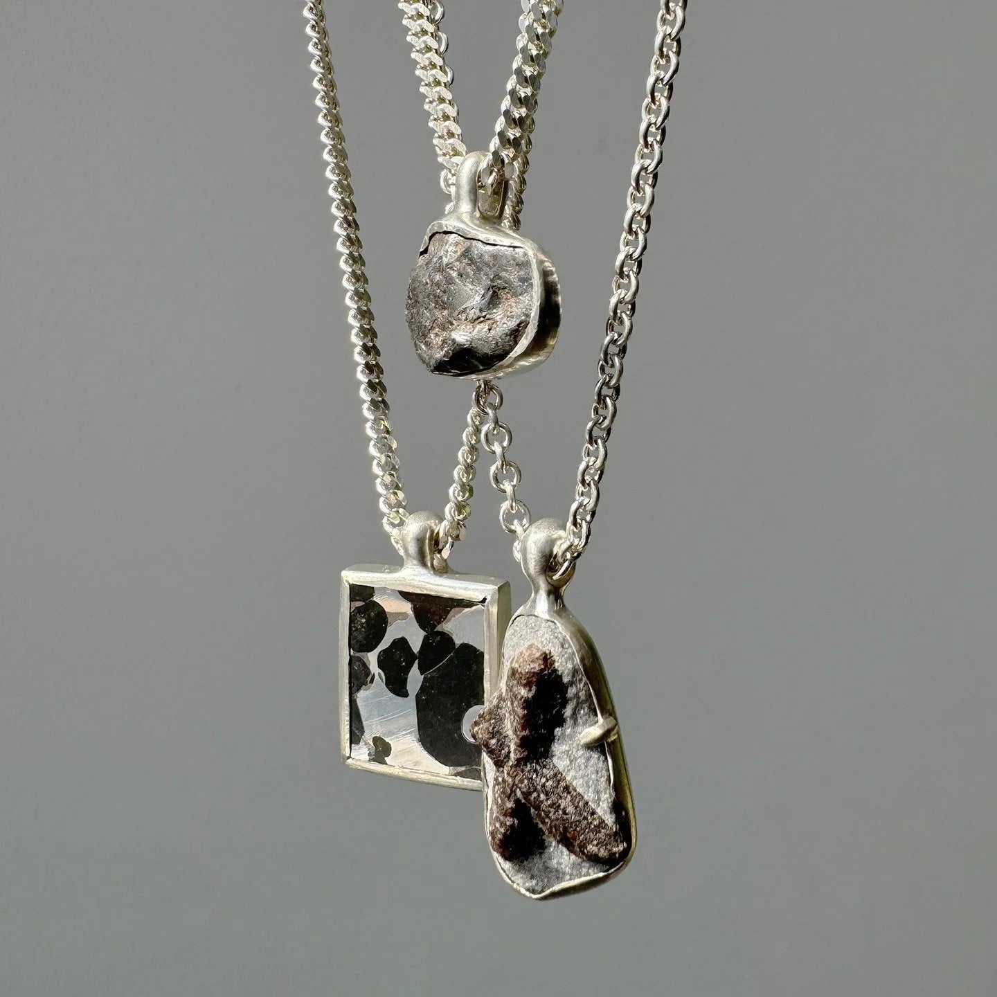 Sikhote-Alin Meterorite Necklace